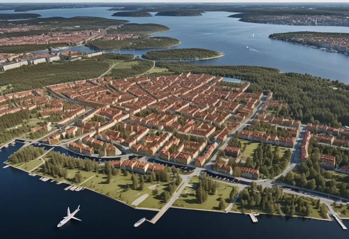 Exempel på fastighetsbeteckningar som hjälper dig att förstå illustration
