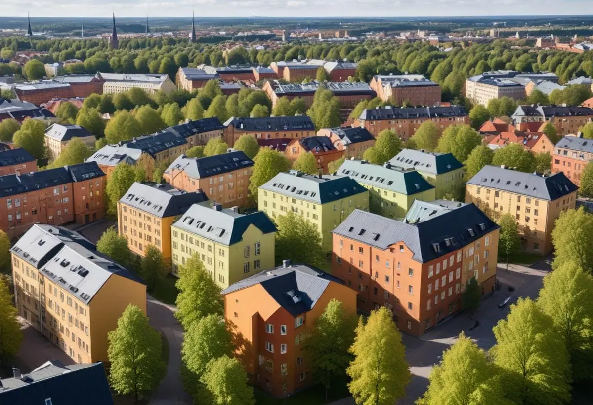 Hitta ditt drömboende illustration